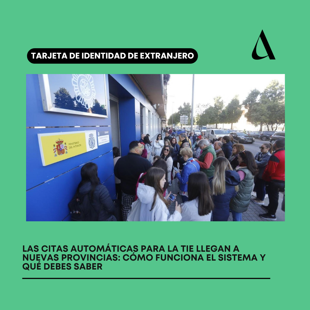 Las citas automáticas para la TIE llegan a nuevas provincias: cómo funciona el sistema y qué debes saber